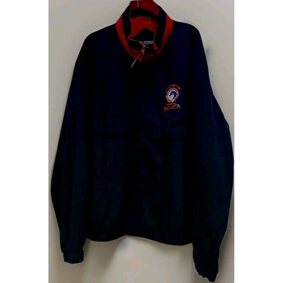 VTG Port Authority Men’s XL Nations Cup Jacket Blue Full Zip Embroidered Florida - Picture 2 of 9